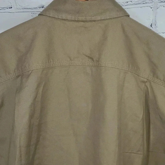 Carhartt Men's Rugged Flex Rigby Short Sleeve Relaxed Fit Work Shirt Size M - Picture 10 of 12